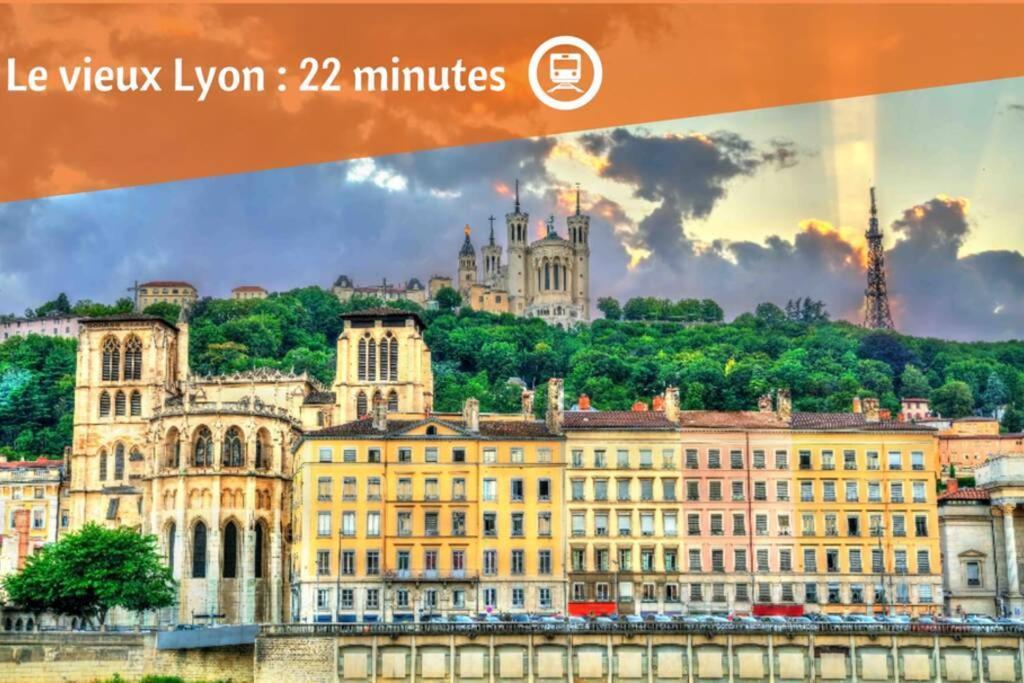 Appartamento Lyon Premium - Happy 70'S Villeurbanne Esterno foto